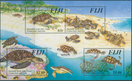 Fiji 1997 SG981 Hawksbill Turtle MS MNH - Fiji (1970-...)