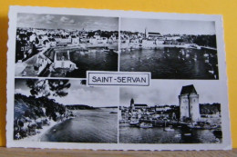 (SAI4) SAINT SERVAN - VEDUTINE -LE PORT - ST PERE - LA TOUR SOLIDAR  - LA PLAGE - NON VIAGGIATA - Saint Servan