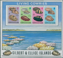 Gilbert & Ellice Islands 1975 SG251 Cowrie Shells MS MNH - Îles Gilbert Et Ellice (...-1979)