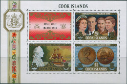 Cook Islands 1970 SG331 Royal Visit MS MLH - Cook Islands