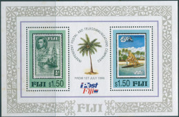 Fiji 1996 SG960 Postal And Telecommunications MS Toning MNH - Fiji (1970-...)