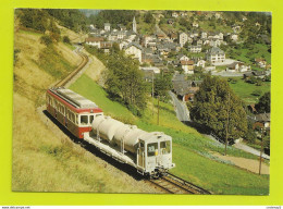 CP Moderne TRAINS Suisse Valais En Dessus De Salvan Train MC Le 18 Septembre 1971 Ligne Martigny Châtelard VOIR DOS - Martigny