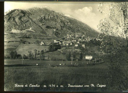 AB701 ROCCA DI CAMBIO - PANORAMA CON   MONTE CAGNO - Autres & Non Classés