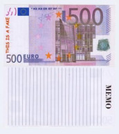 Billet Factice " 500 Euro This Is A Fake" Sans Valeur Marchande [Fictif, Spécimen, Fac-similé] (405)_numi101 - Specimen