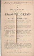 Sint-Stevens-Woluwe, 1929, Eduard Pelgrims, Mommaerts - Devotion Images