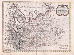 I Governi D'Arcangelo E Bielo-Ozero Con Parte Del Governo Di Novgorod. - Russia Russland Russie  Arkhangelsk - Estampes & Gravures