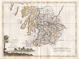 La Scozia Meridionale - Scotland Schottland Glasgow Edinburgh - Prints & Engravings