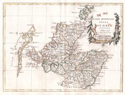 Parte Settentrionale Della Scozia - Scotland Schottland - Prints & Engravings