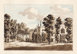 M. Walpole's Strawberry Hill - Strawberry Hill Horace Walpole London Twickenham England / Great Britain Großb - Prints & Engravings