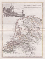 Le Sette Provincie Unite - Holland Nederland Netherlands Niederlande / Friesland Zeeland - Stiche & Gravuren