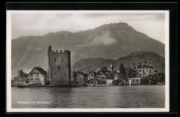 AK Stansstad, Hotel Winkelried Und Stanserhorn, Turm  - Stansstad