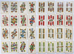 (Vier Jahreszeiten / Doppeldeutsche Spielkarten) - Wilhelm Tell / Kartenspiel / Card Game / Spielkarten / Cart - Jouets Anciens
