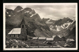 AK Megglisalp, Ortspartie Mit Kirche Und Altmann  - Other & Unclassified