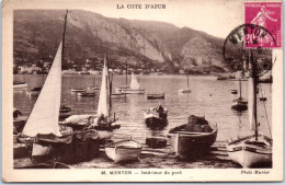 06 MENTON  Carte Postale Ancienne [TRY 57670] - Other & Unclassified