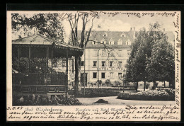 CPA Bad Niederbronn, Kurplatz Et Hotel Matthis  - Other & Unclassified