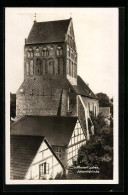 AK Lychen, Blick Auf Johanniskirche  - Lychen