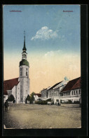 AK Lübbenau, Marktplatz Mit Kirche  - Luebbenau