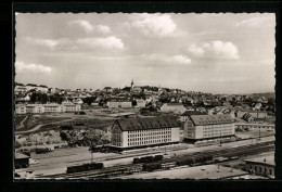 AK Baumholder /Nahe, Panoramaansicht, Zugverkehr  - Autres & Non Classés