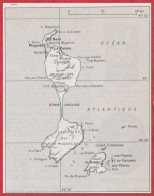 Iles De Saint Pierre Et Miquelon. Larousse 1960. - Historical Documents
