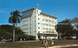 R174938 The Hongkong And Shanghai. Bank Building. Penang. Malayan Color Views - Monde