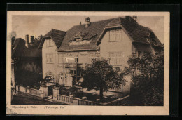 AK Elgersburg I. Thür., Hotel-Pension Thüringer Hof  - Elgersburg