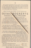 Haacht, 1945, Henricus Willems, Octavia Bogaerts - Devotion Images