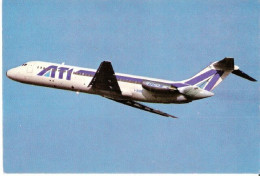 ATI DC9 Postcard - Airline Issue - 1946-....: Modern Era