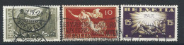 Suisse N°170/72 Obl (FU) 1919 - Commémoration De La Paix - Used Stamps