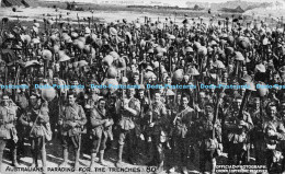 R177259 Australians Parading For The Trenches. 80. Crown. Censor. Series X. No. - Monde