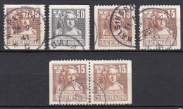 SE124 – SUEDE – SWEDEN – 1940 – JOHAN TOBIAS SERGEL – Y&T 281/2 USED 10 € - Used Stamps