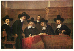 The Syndics Of The Cloth-Hall Rembrandt Van Rijn Painting - Paintings