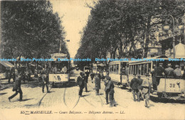 R174963 Marseille. Cours Belzunce. Belzunce Avenue. LL. Levy Fils. 1911 - Monde