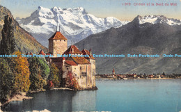 R175561 Chillon Et La Dent Du Midi. Photoglob - Monde