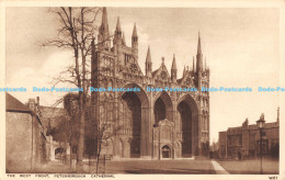 R176518 The West Front. Peterborough Cathedral. Walter Scott - Monde