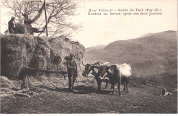 FR66 HAUT VALLESPIR - Badouix - Vallée Du Tech - Rentrée Au Bercail - Attelage De Boeufs Foins - Animée - Belle - Otros & Sin Clasificación