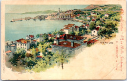 06 MENTON  Carte Postale Ancienne [REF / 60055] - Sonstige & Ohne Zuordnung