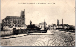 78 MANTES LA JOLIE  Carte Postale Ancienne [REF / 59993] - Autres & Non Classés