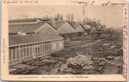 71 LE CREUSOT  Carte Postale Ancienne [REF / 61017] - Autres & Non Classés