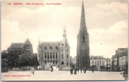 35 REDON  Carte Postale Ancienne [REF / 60644] - Autres & Non Classés