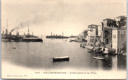 06 VILLEFRANCHE SUR MER  Carte Postale Ancienne [REF / 60609] - Sonstige & Ohne Zuordnung