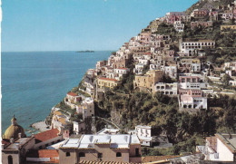 Cartolina Positano ( Salerno ) Panorama - Salerno