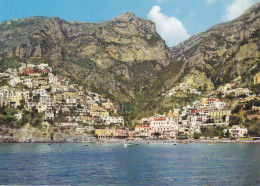 Cartolina Positano ( Salerno ) Panorama - Salerno