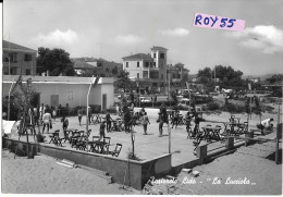 Abruzzo-teramo-tortoreto Lido La Lucciola Veduta Ristoro Stabilimento Balneare Animatissima Anni 60 - Autres & Non Classés