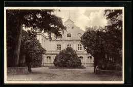 AK Naumburg A. B., Schloss Mit Grünanlage  - Schlesien