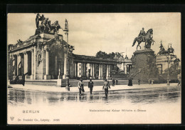 AK Berlin, Nationaldenkmal Kaiser Wilhelm D. Grosse  - Mitte