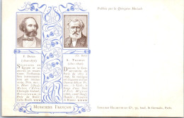 THEMES MUSIQUE MUSICIENS  Carte Postale Ancienne/REF -VP8414 - Music And Musicians