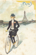Illustratori  -  Rossotti  -  Ciclisti Nel Mondo - Paris  -  F. Piccolo  -  Nuova  - Molto Bella - Other & Unclassified