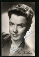 AK Schauspielerin Eva Kotthaus Als Elisabeth Becker In Dem Film Glücksritter, Mit Original Autograph  - Actors