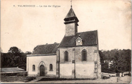 95 VALMONDOIS - LA RUE DE L'EGLISE - Valmondois