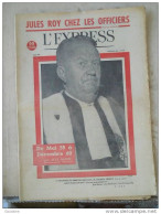 L'EXPRESS - N° 495 - 8 DECEMBRE 1960 - JULES ROY CHEZ LES OFFICIERS - 1950 à Nos Jours